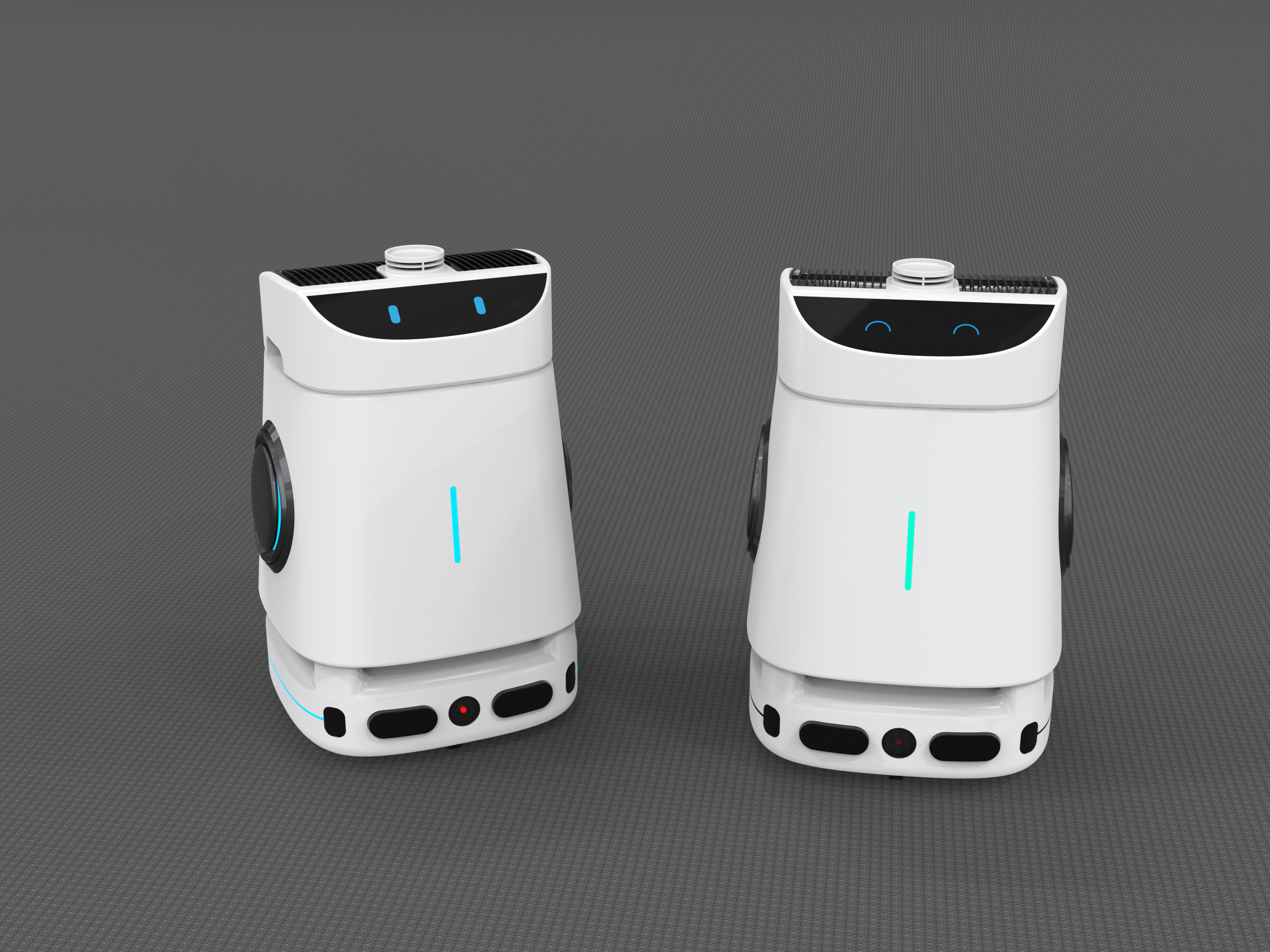 robot，air cleaner，household electrical appliances，Appearance design，