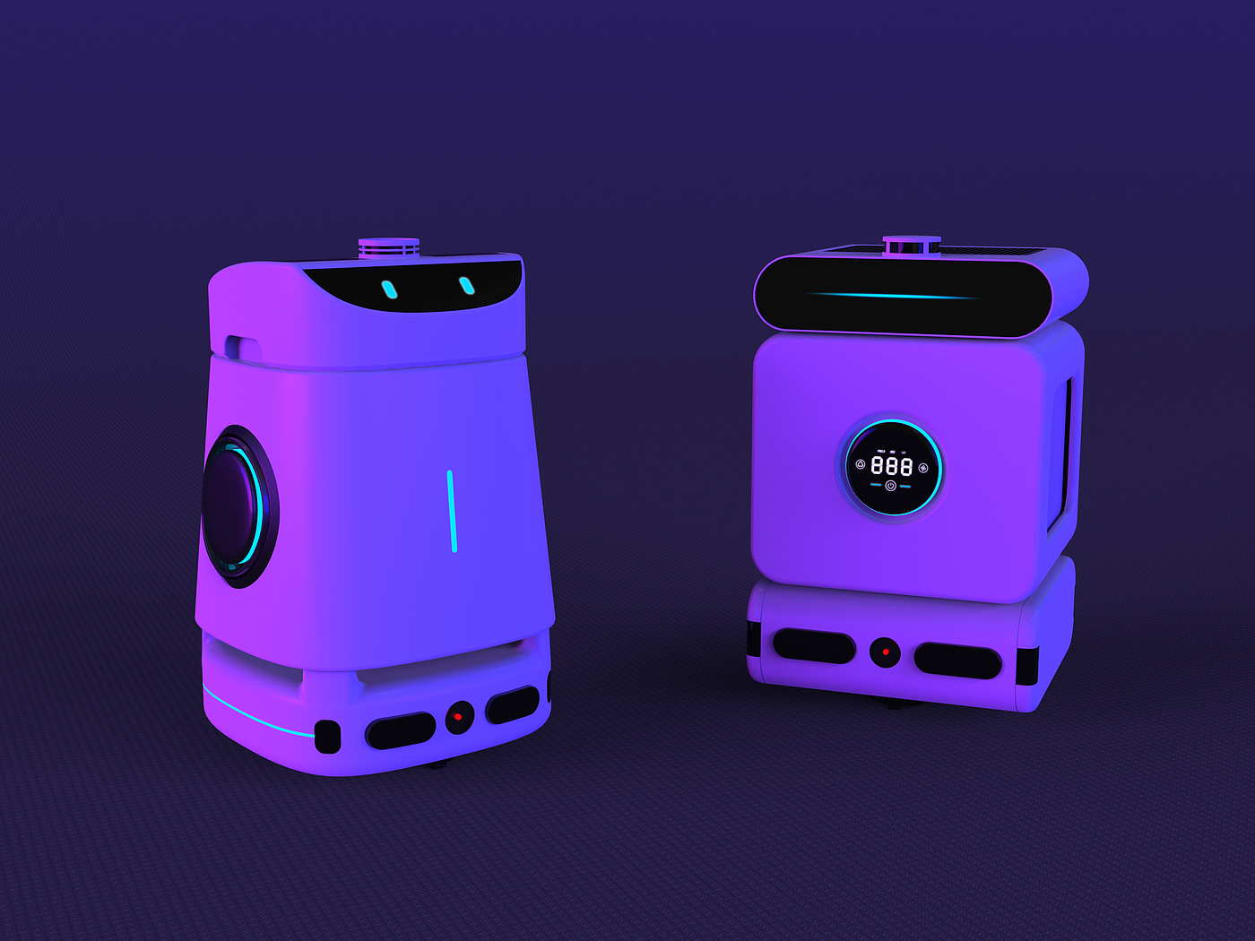 robot，air cleaner，household electrical appliances，Appearance design，