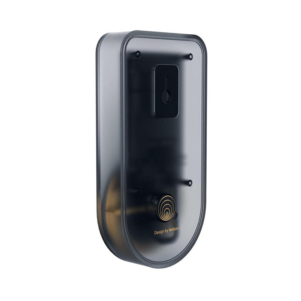 Foggy，Wall mounted，thermometer，Temperature display，Room temperature thermometer，Plastic，Frosted atomization effect，