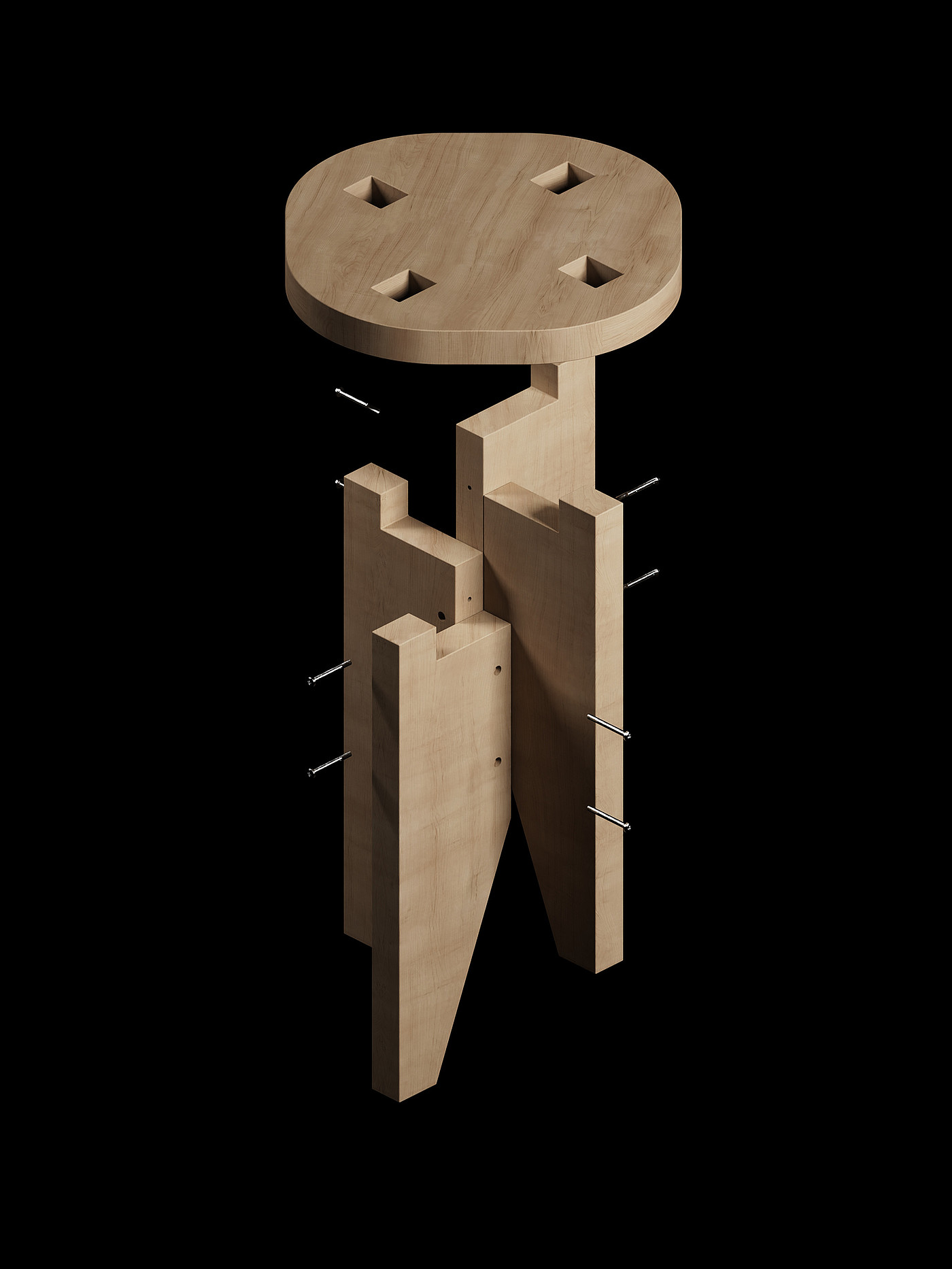 chair，furniture，stool，furniture design ，tree，