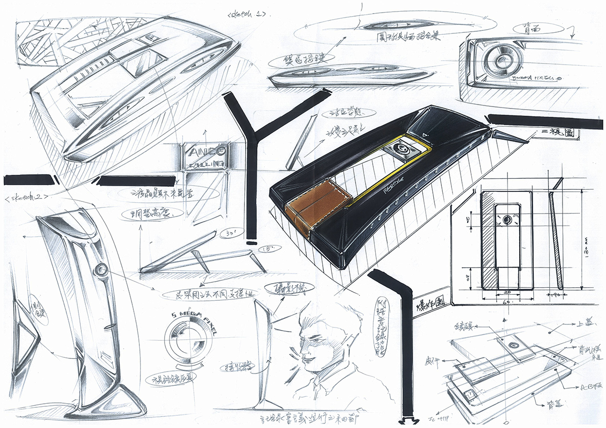 Hand drawn，practice，product，