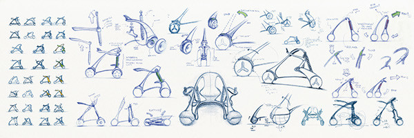children，Walker，Balance car，Design Research，design analysis ，sketch，