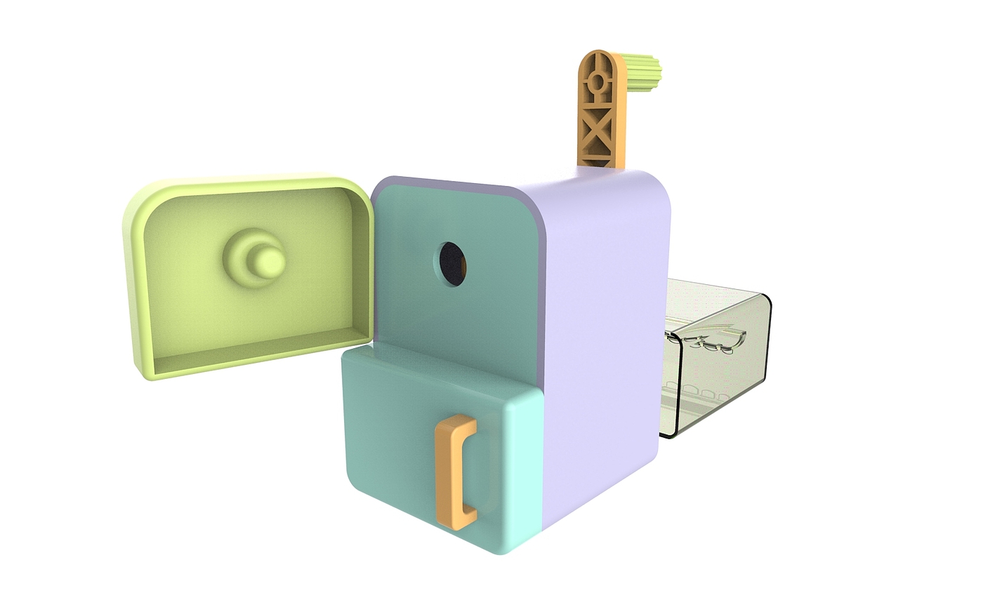 originality，Refrigerator，Pencil sharpener，Stationery，