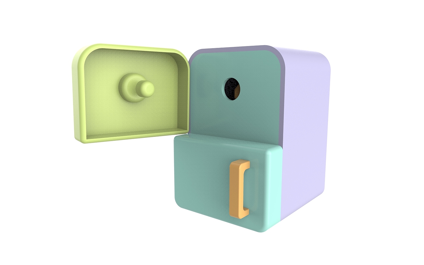 originality，Refrigerator，Pencil sharpener，Stationery，