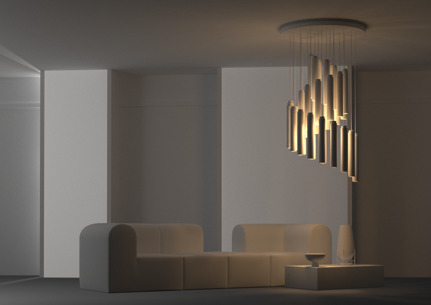 a chandelier，product design，Appearance design，originality，