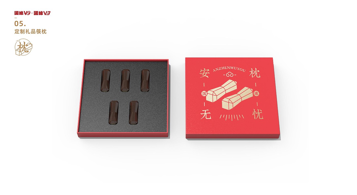 Modern stationery set，
