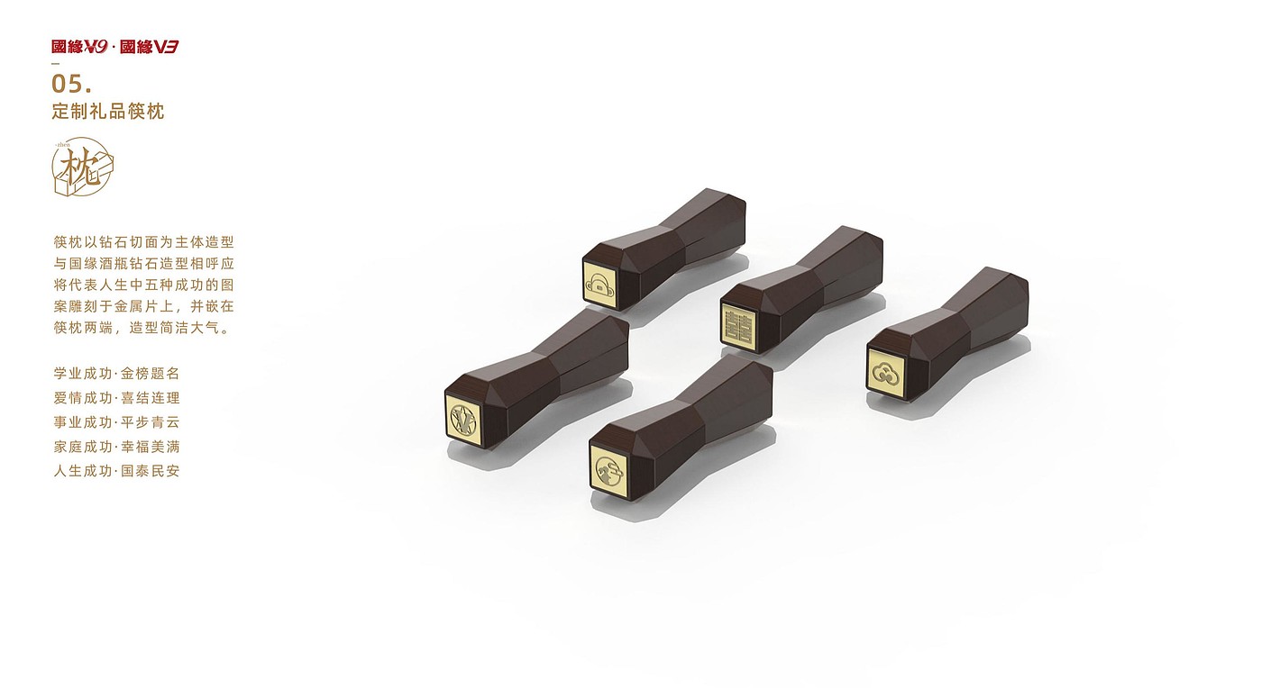 Modern stationery set，