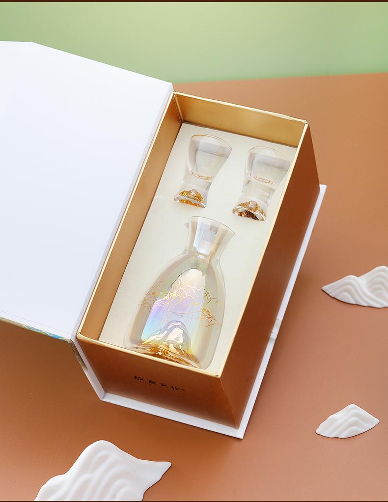 Tea set wine set gift box，