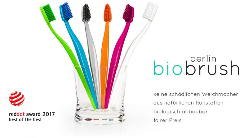 toothbrush，biobrush，2017 red dot，