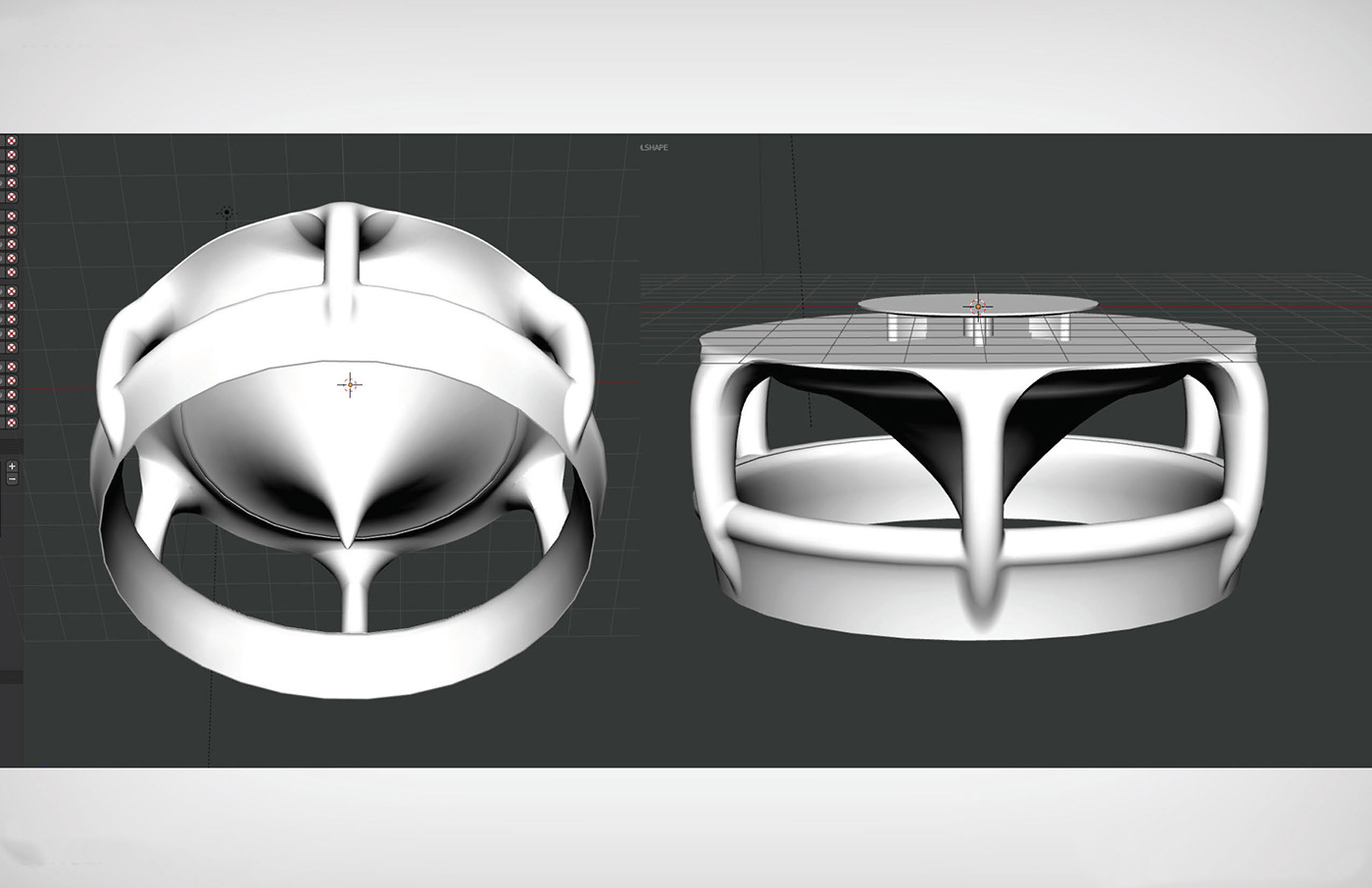 ceiling fan，Leafless，product design，Appearance design，exquisite，