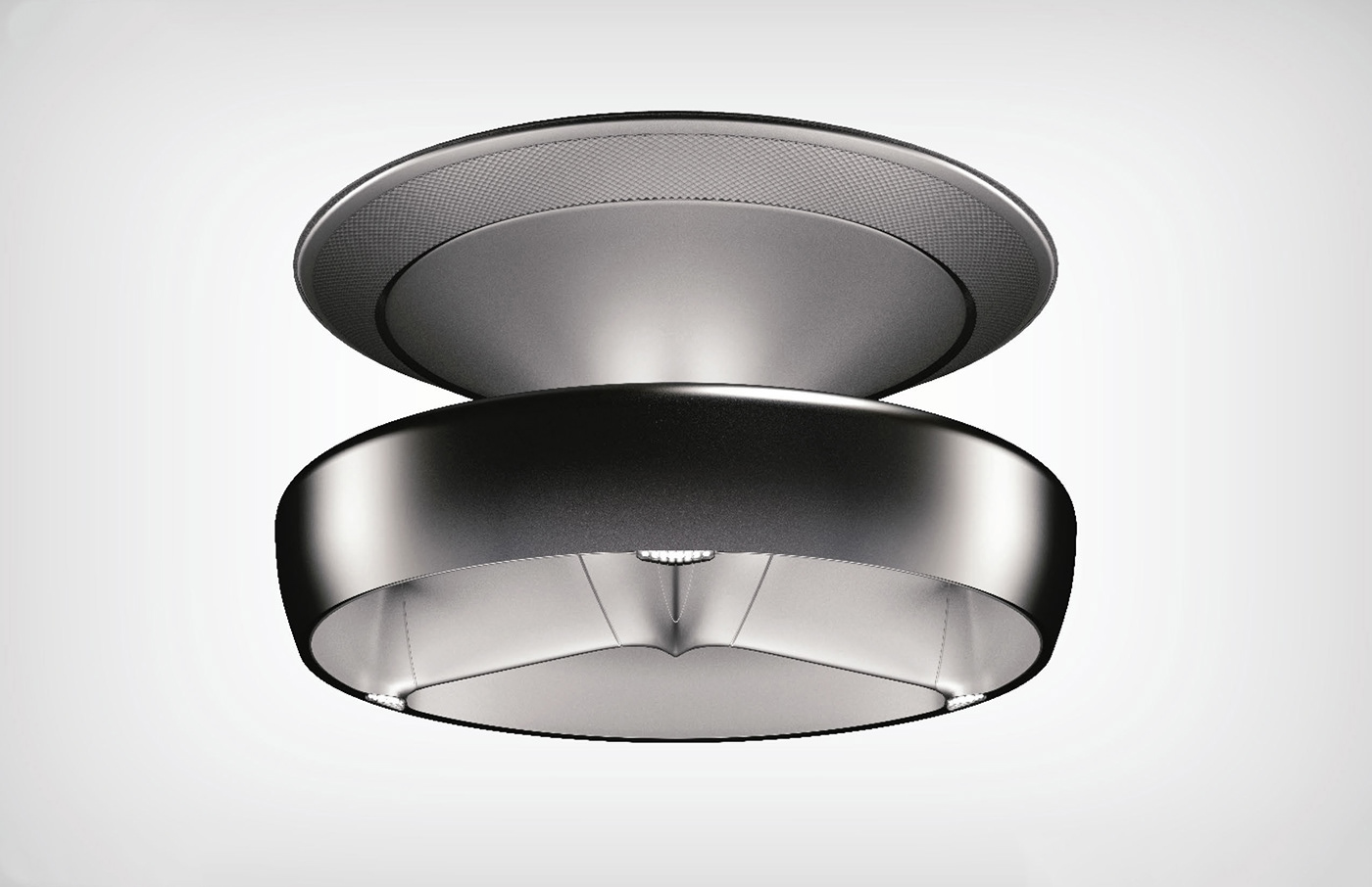 ceiling fan，Leafless，product design，Appearance design，exquisite，