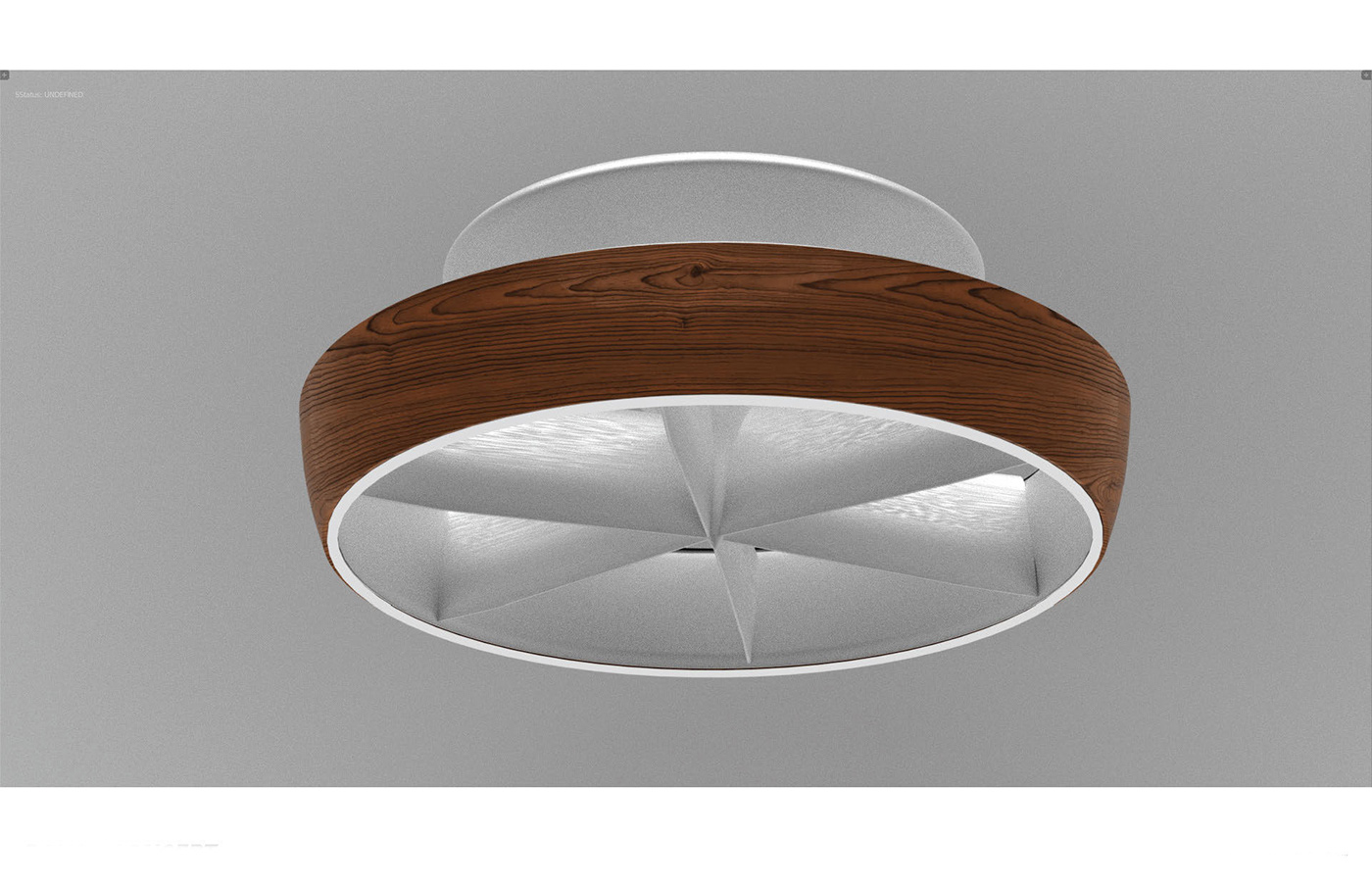 ceiling fan，Leafless，product design，Appearance design，exquisite，