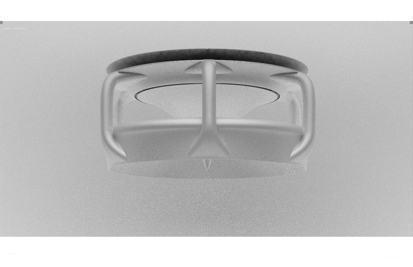 ceiling fan，Leafless，product design，Appearance design，exquisite，