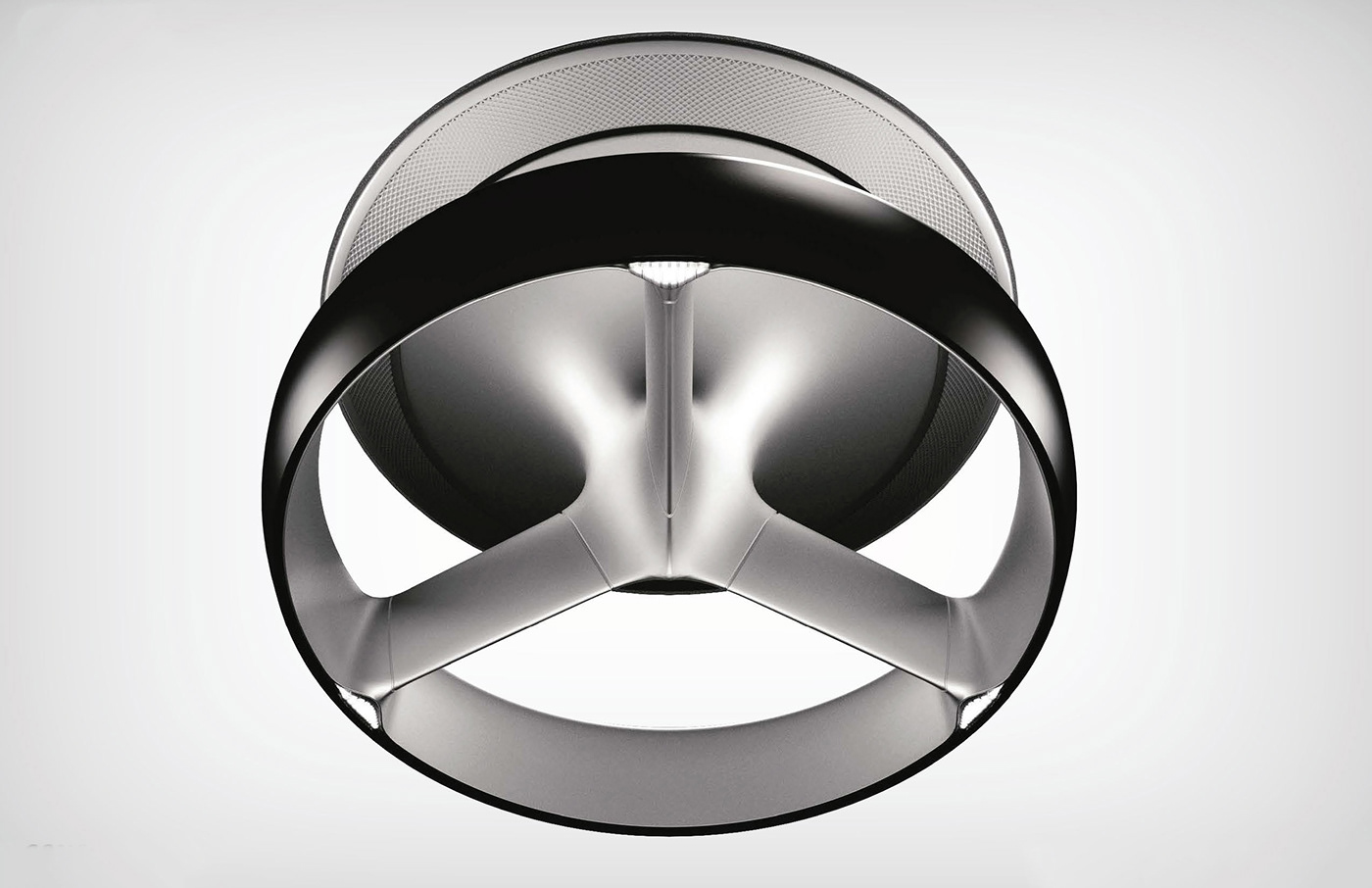 ceiling fan，Leafless，product design，Appearance design，exquisite，