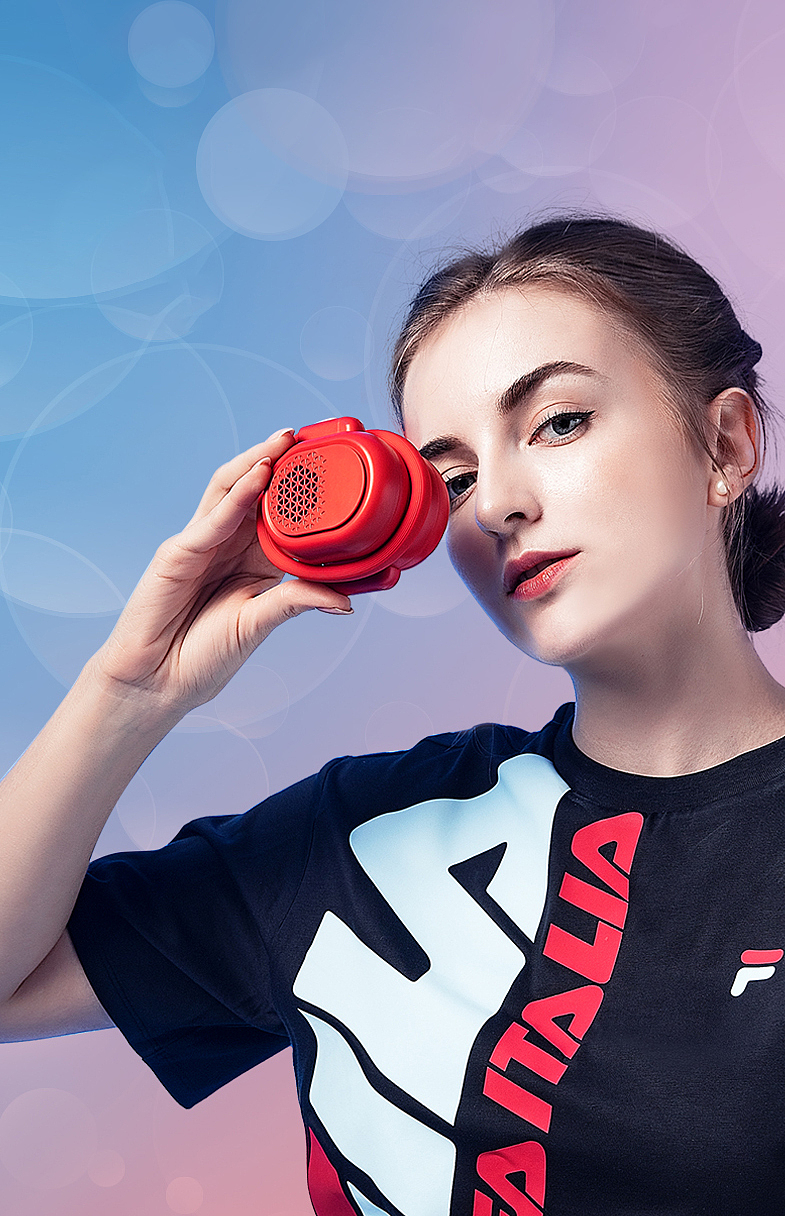 Portable and easy-to-store neck fan，