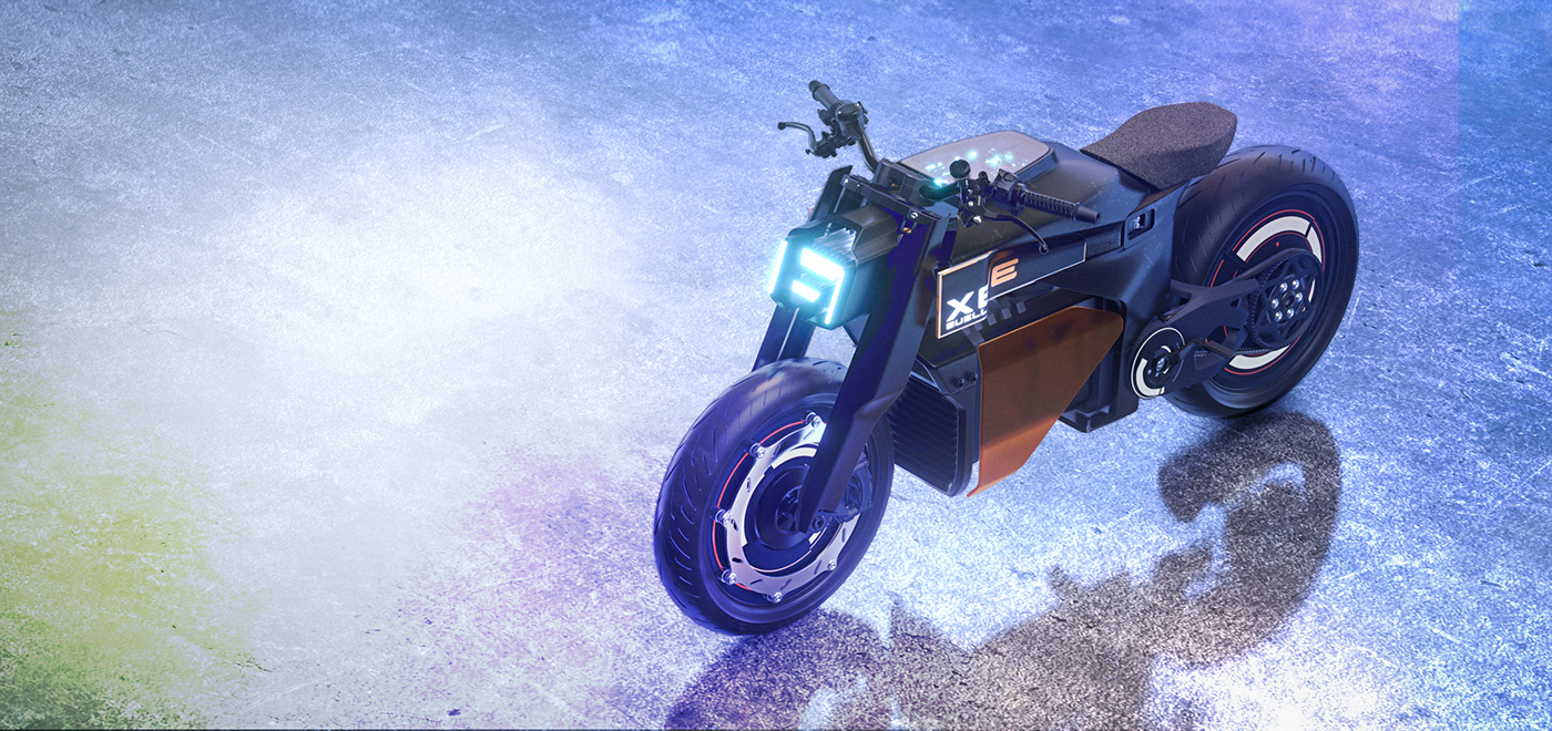 motorcycle，product design，Appearance design，Cool，