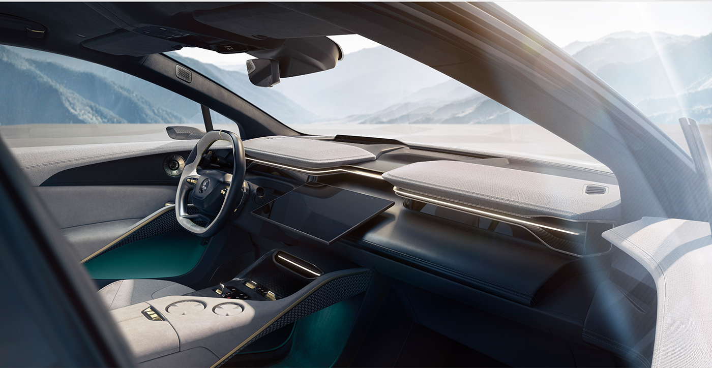 Automotive interior，product design，Appearance design，high-end，