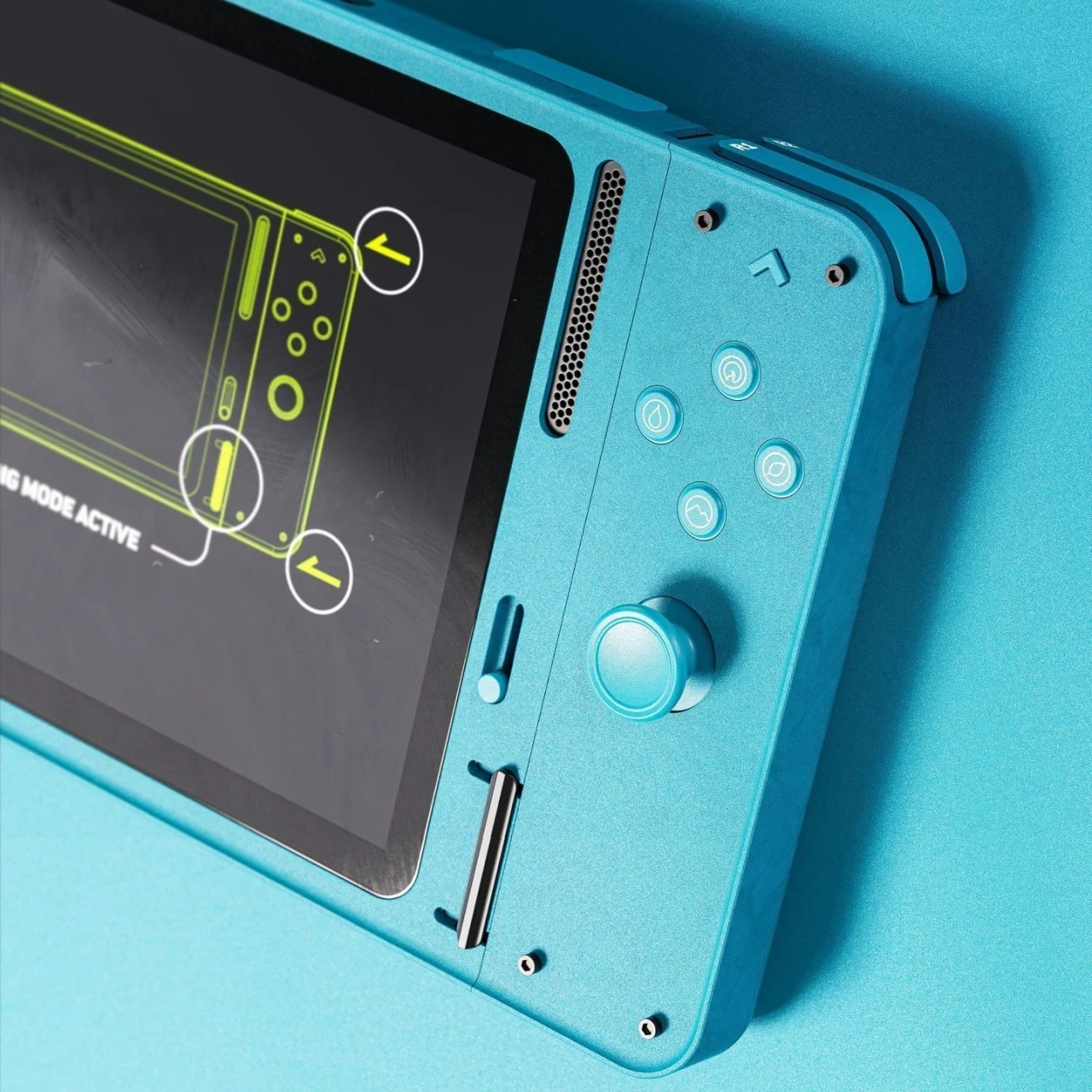 Game handle，product design，Appearance design，Nintendo，