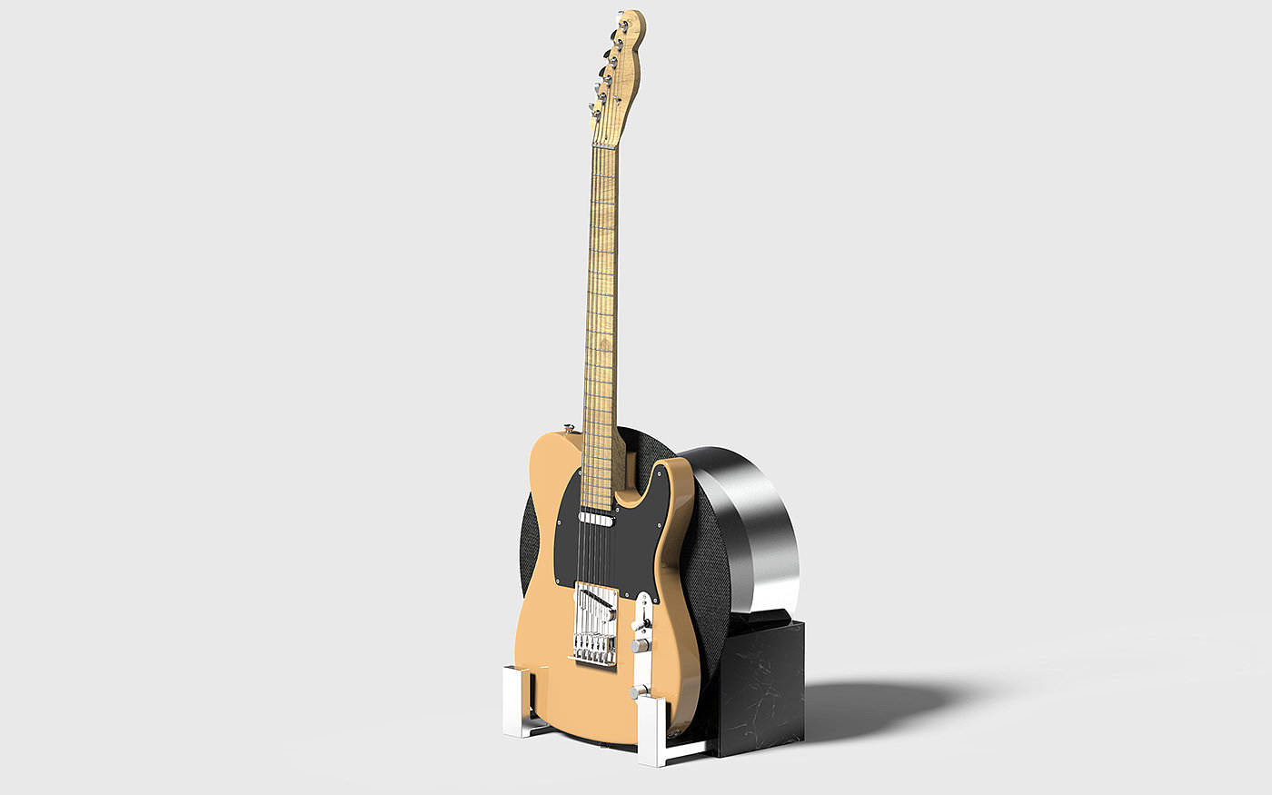 Covid-19，Guitar speaker，product design，Electronics，Appearance design，
