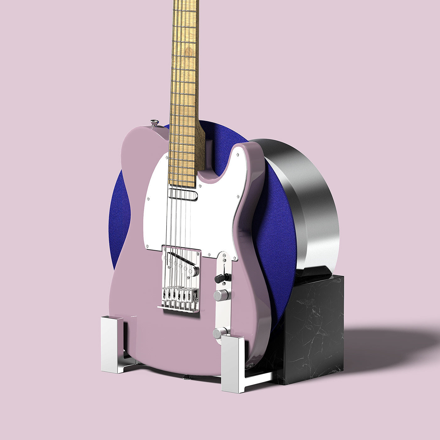 Covid-19，Guitar speaker，product design，Electronics，Appearance design，