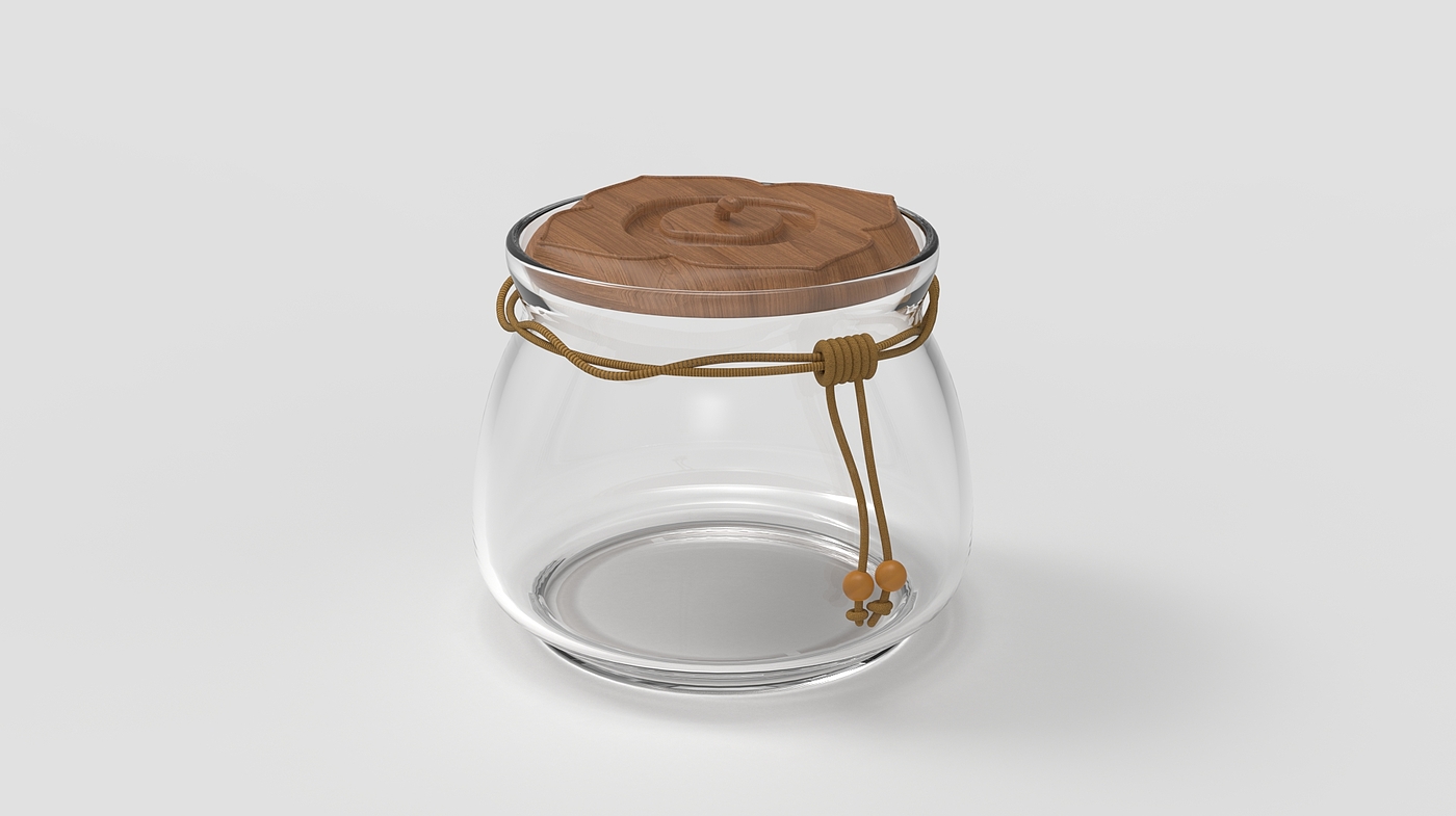 tea set，persimmon，Glass，Everything wins，Everything goes well.，Bionics Design ，