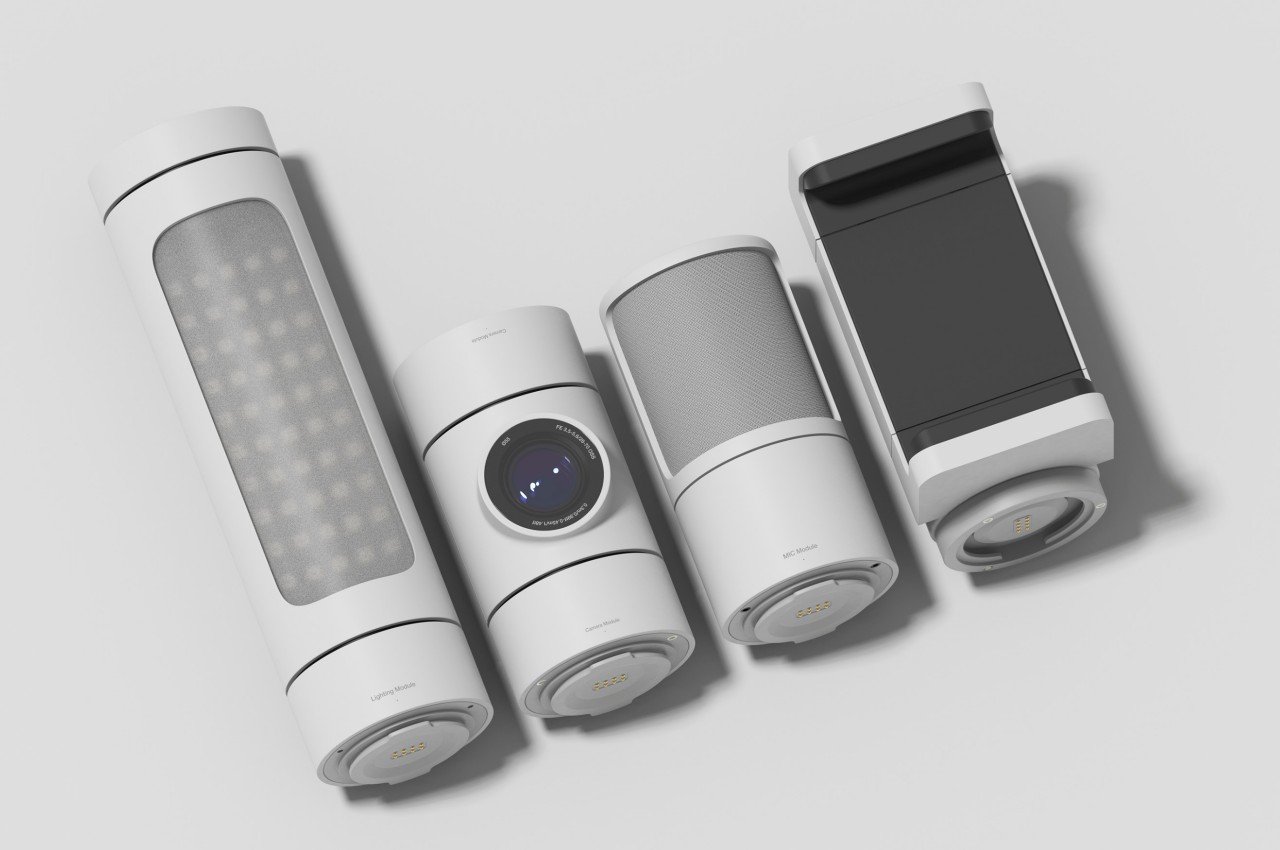 conceptual design，modularization，live broadcast，Live frame，camera，camera，