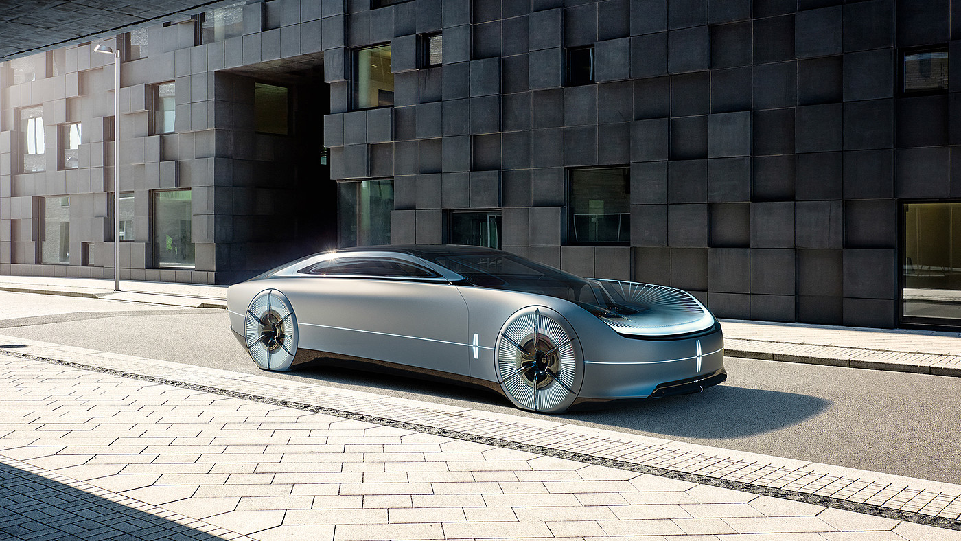 HDRi，L100，Lincoln，Computer image，Lincoln Model，Automobile design，conceptual design，cgi，