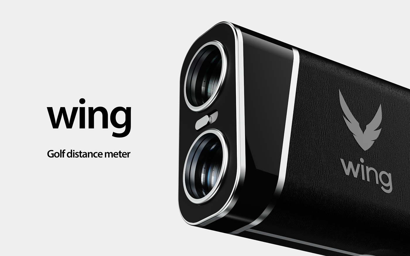 wing caddie，Golf rangefinder，Visual recognition，industrial design，camera，