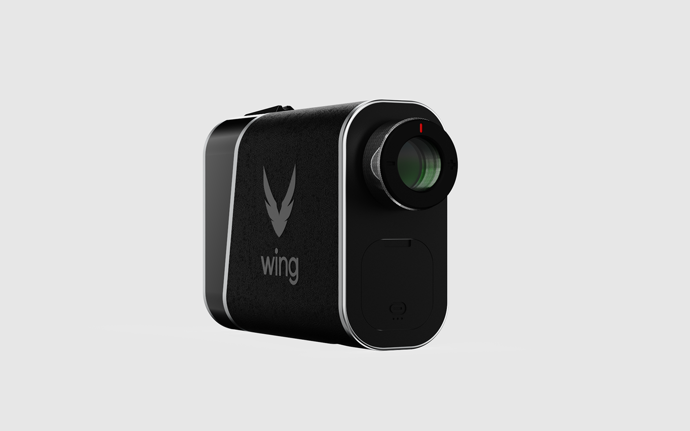 wing caddie，Golf rangefinder，Visual recognition，industrial design，camera，