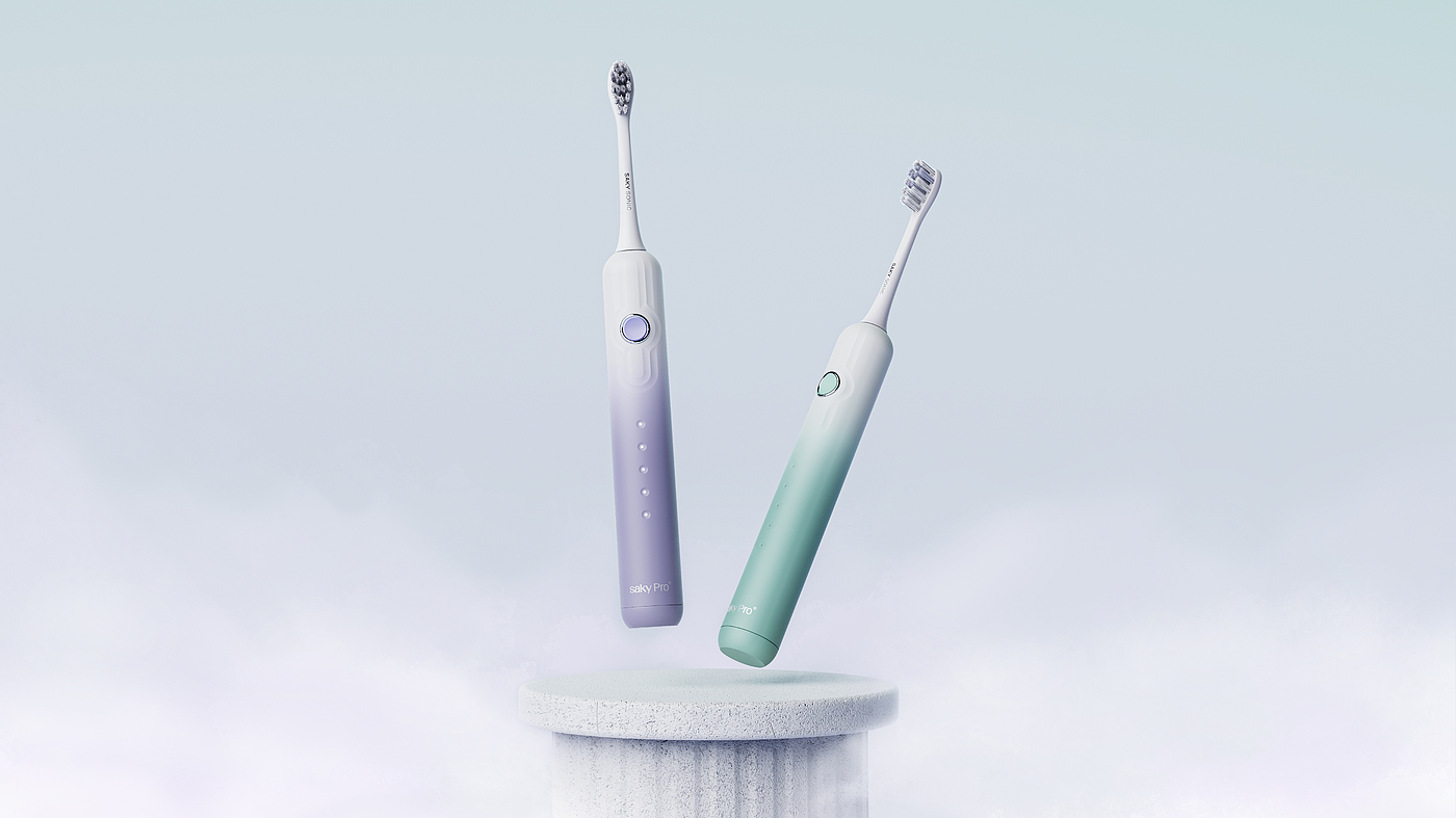 Electric toothbrush，toothbrush，Degree design，Personal care，Healthy oral cavity，