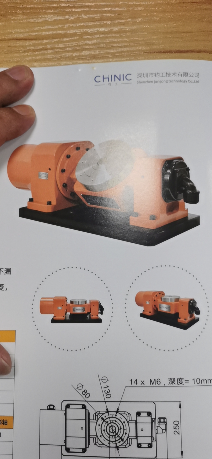 Five-axis turntable，Lathe instrument，