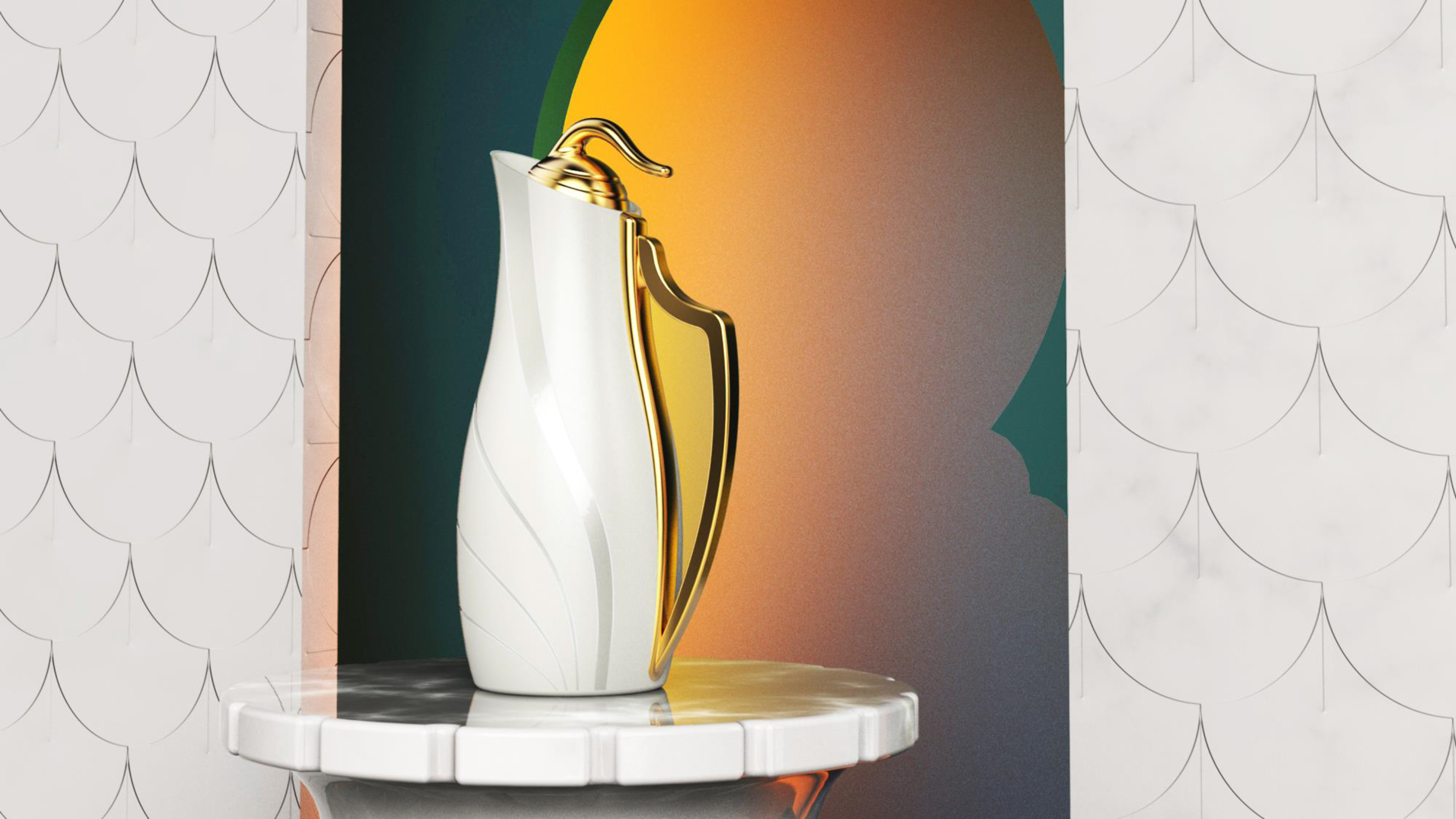 Middle East Kettle，grace，fluent，Appearance design，product design，