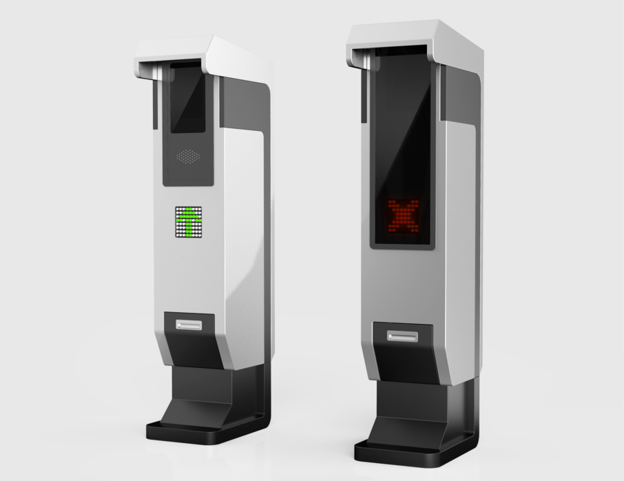 Self-service terminal, parking lot，