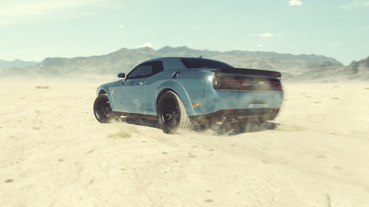 automobile，Appearance design，Cool，dodge，