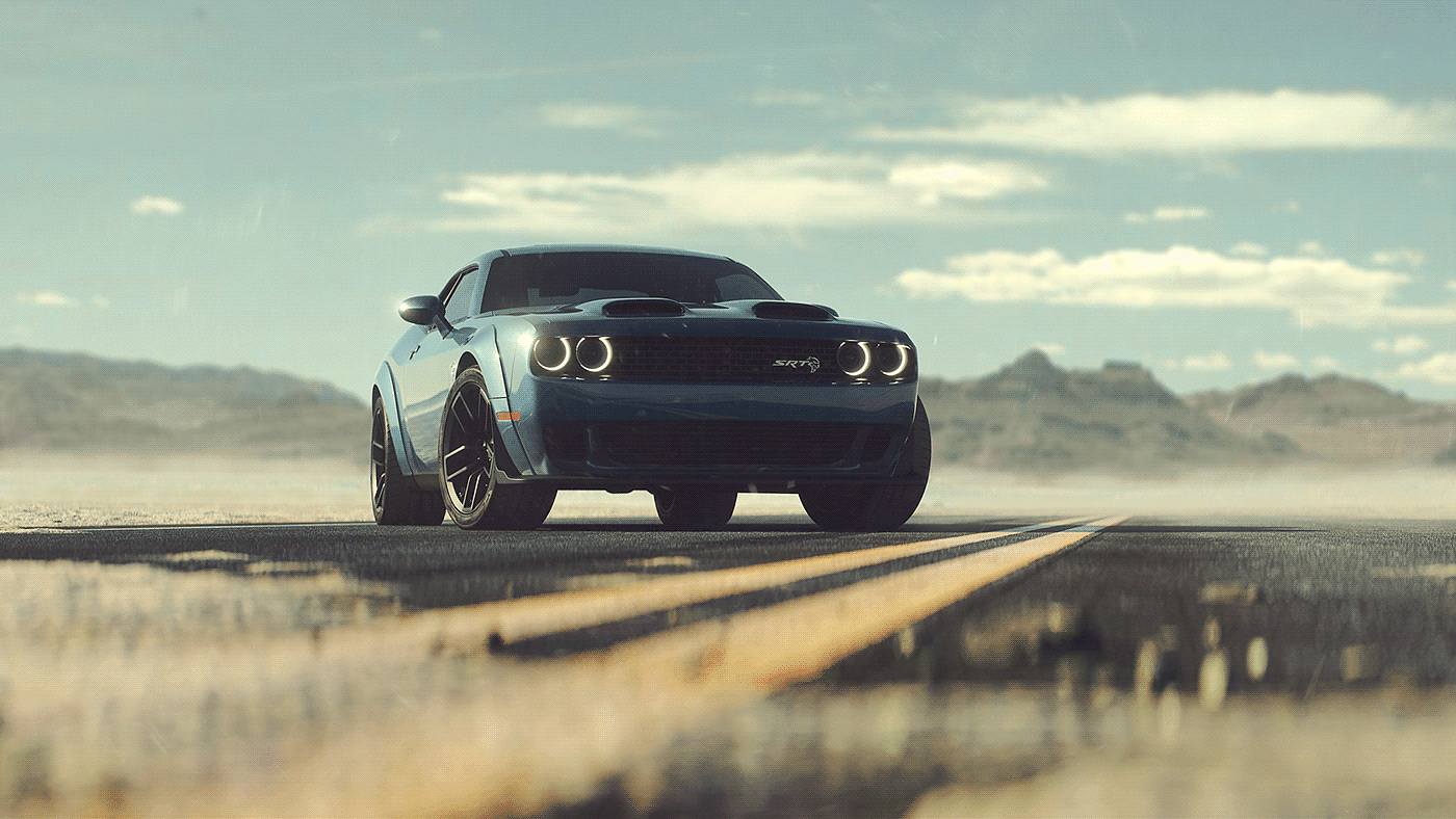 automobile，Appearance design，Cool，dodge，