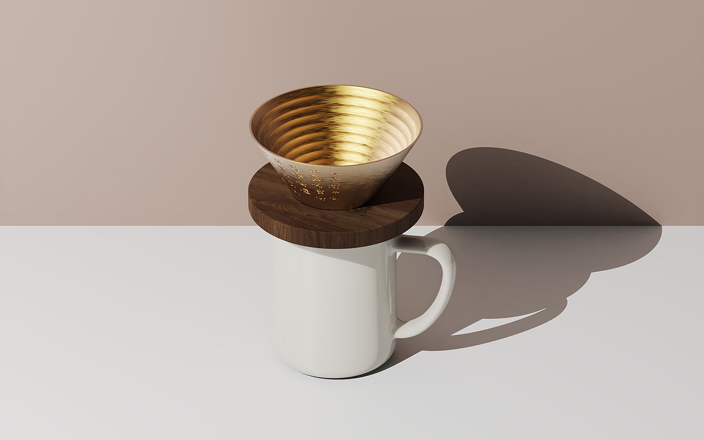 product design，Appearance design，coffee strainer，delicate，