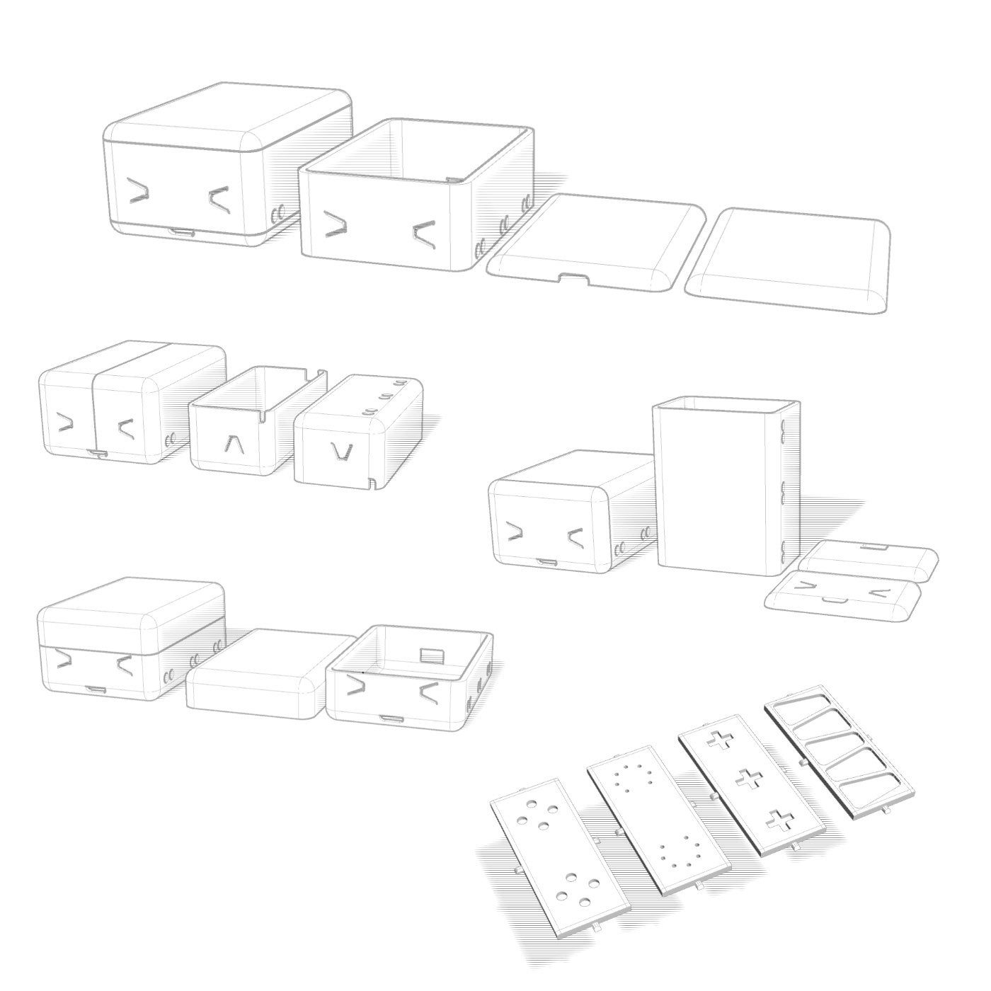 3D printing，robot，Modular design，