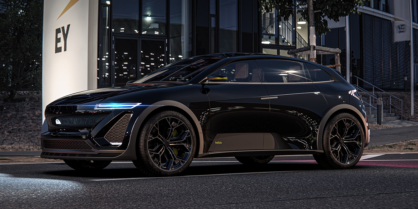 Automobile design，cgi，suv，