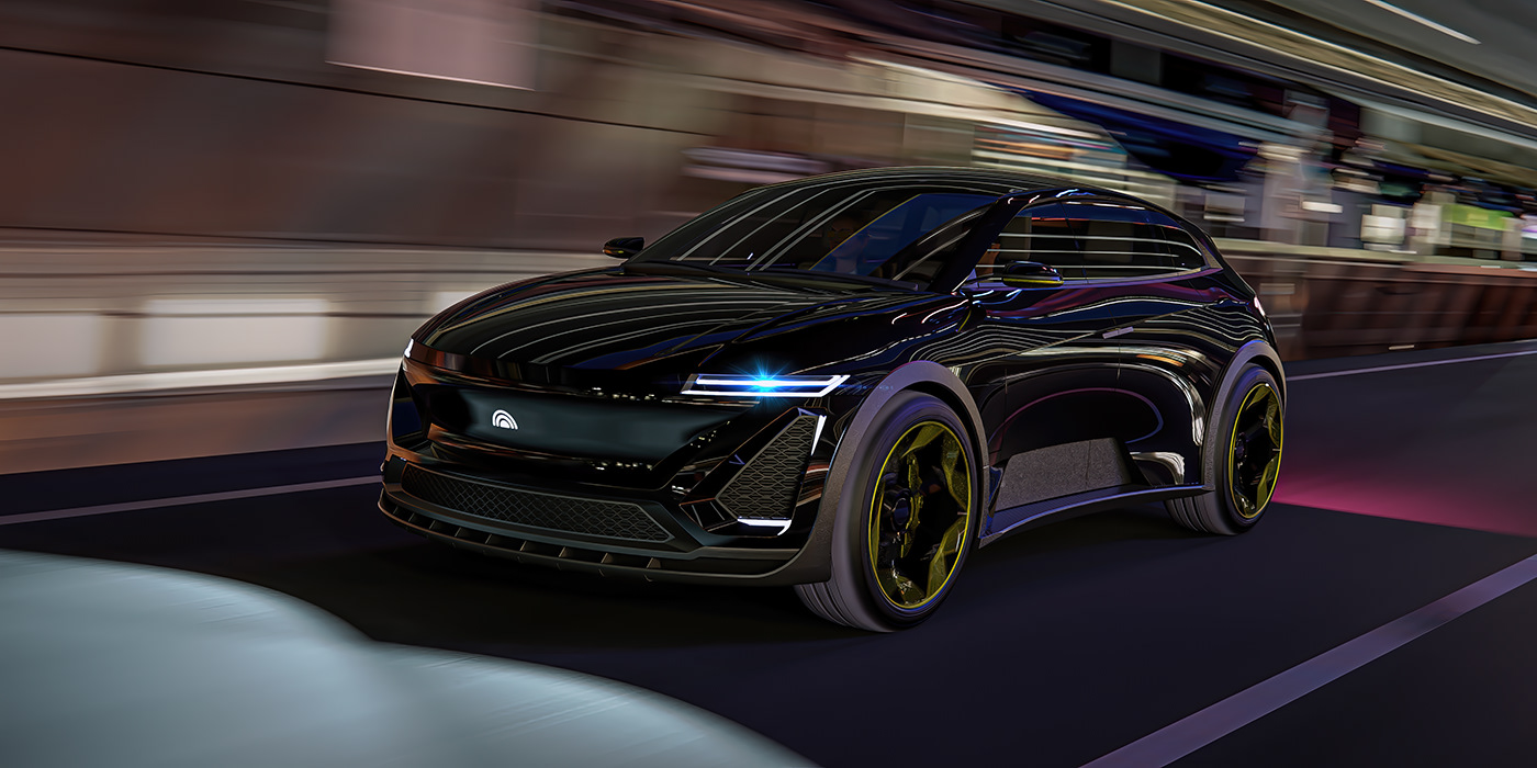 Automobile design，cgi，suv，