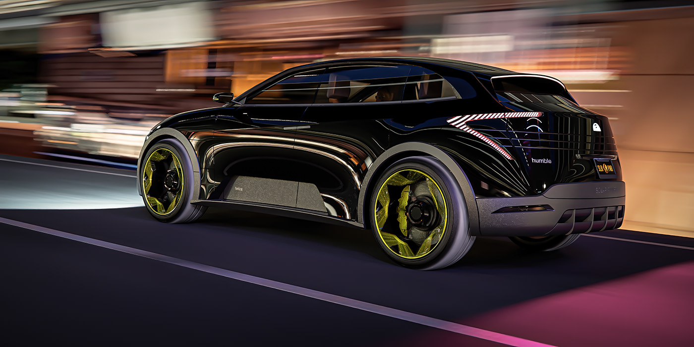 Automobile design，cgi，suv，