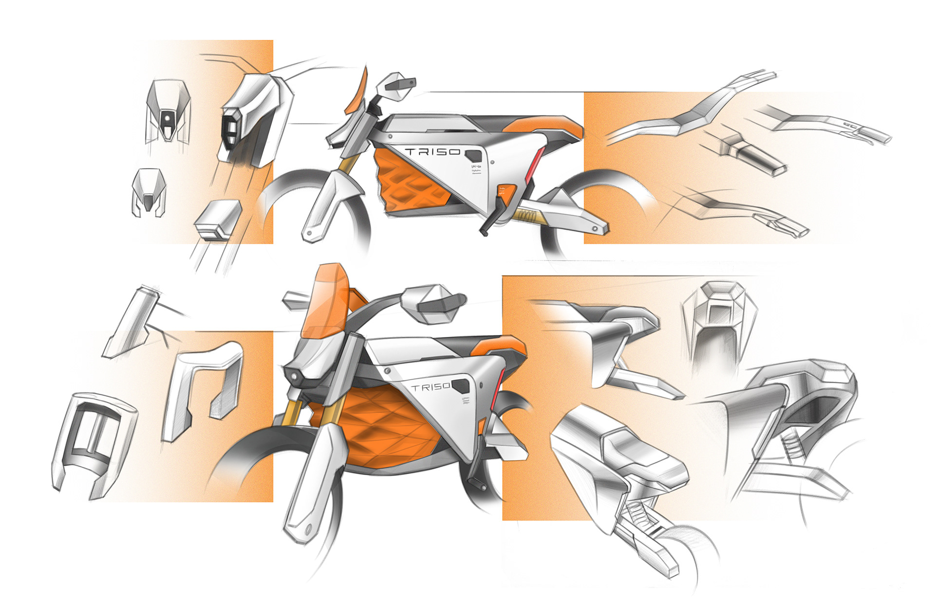 motorcycle，3d，vr，