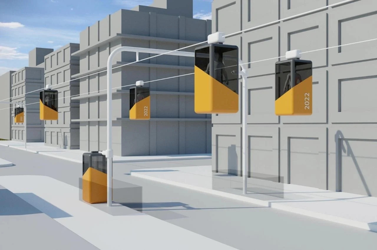 transport，traffic，capsule，rail transit，Urban commuting ，conceptual design，