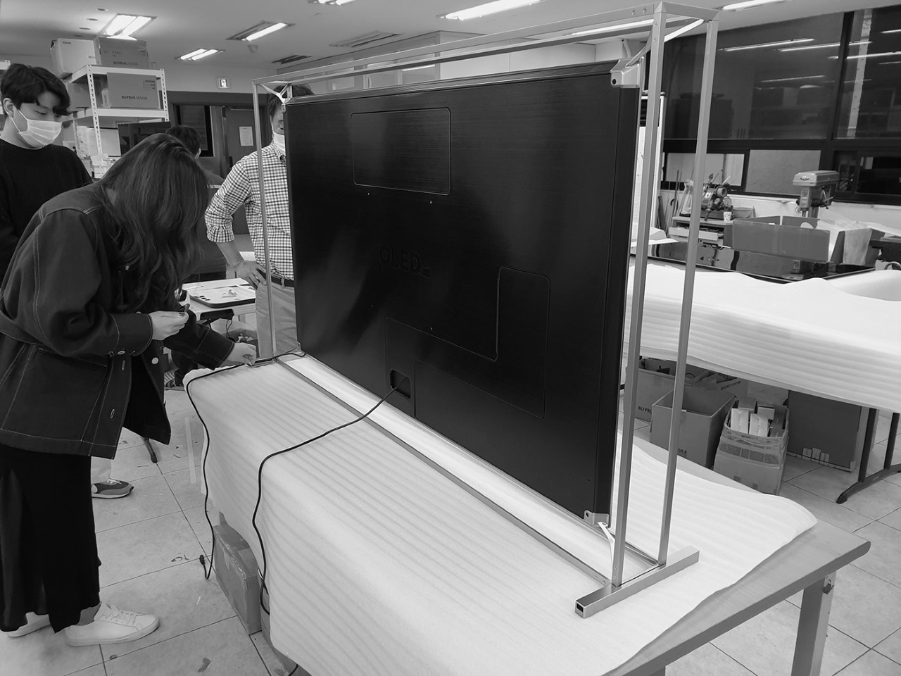 monitor，television，no border，Television，LG appliances，LG Display Showcase，OLED TV，