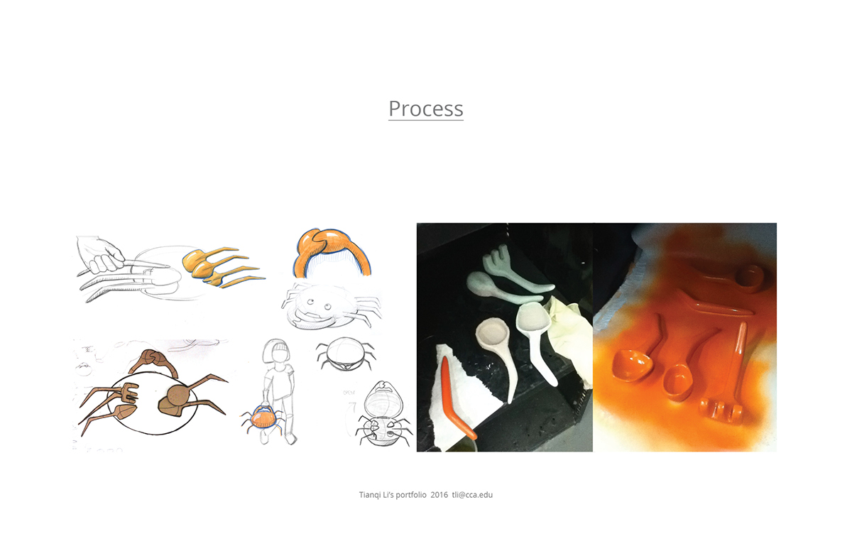 Alessi ，Beach toys，Crab，Childlike interest，