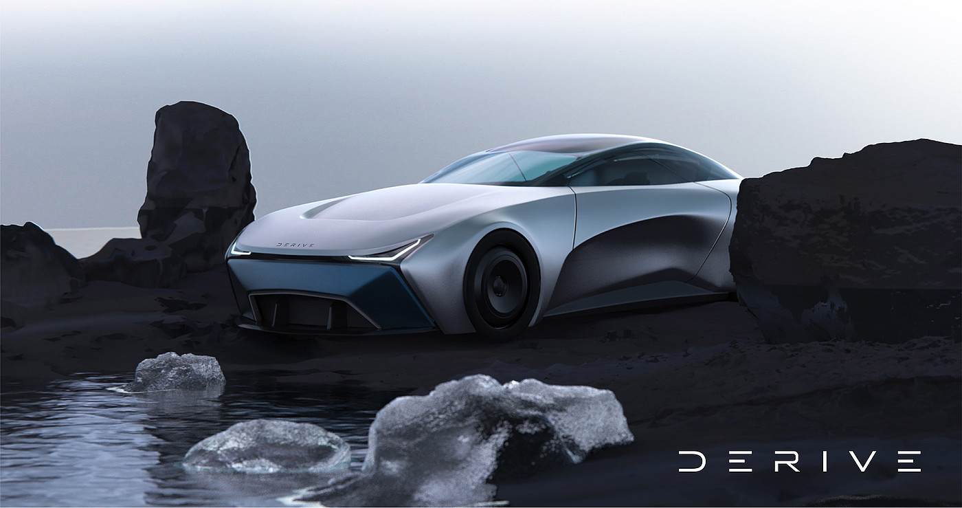 automobile，concept，Render，