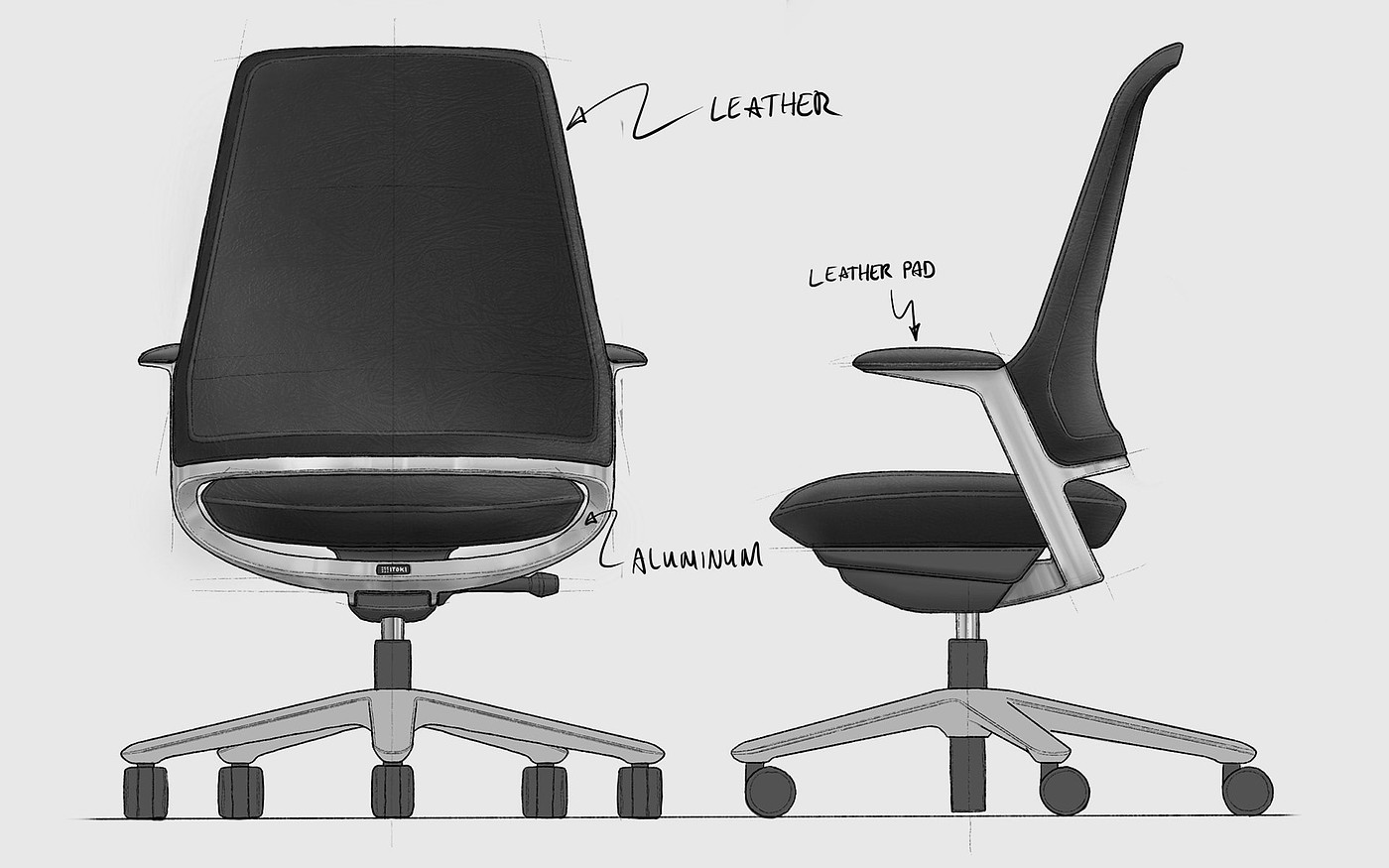 Office chair，Ergonomics，cortex，