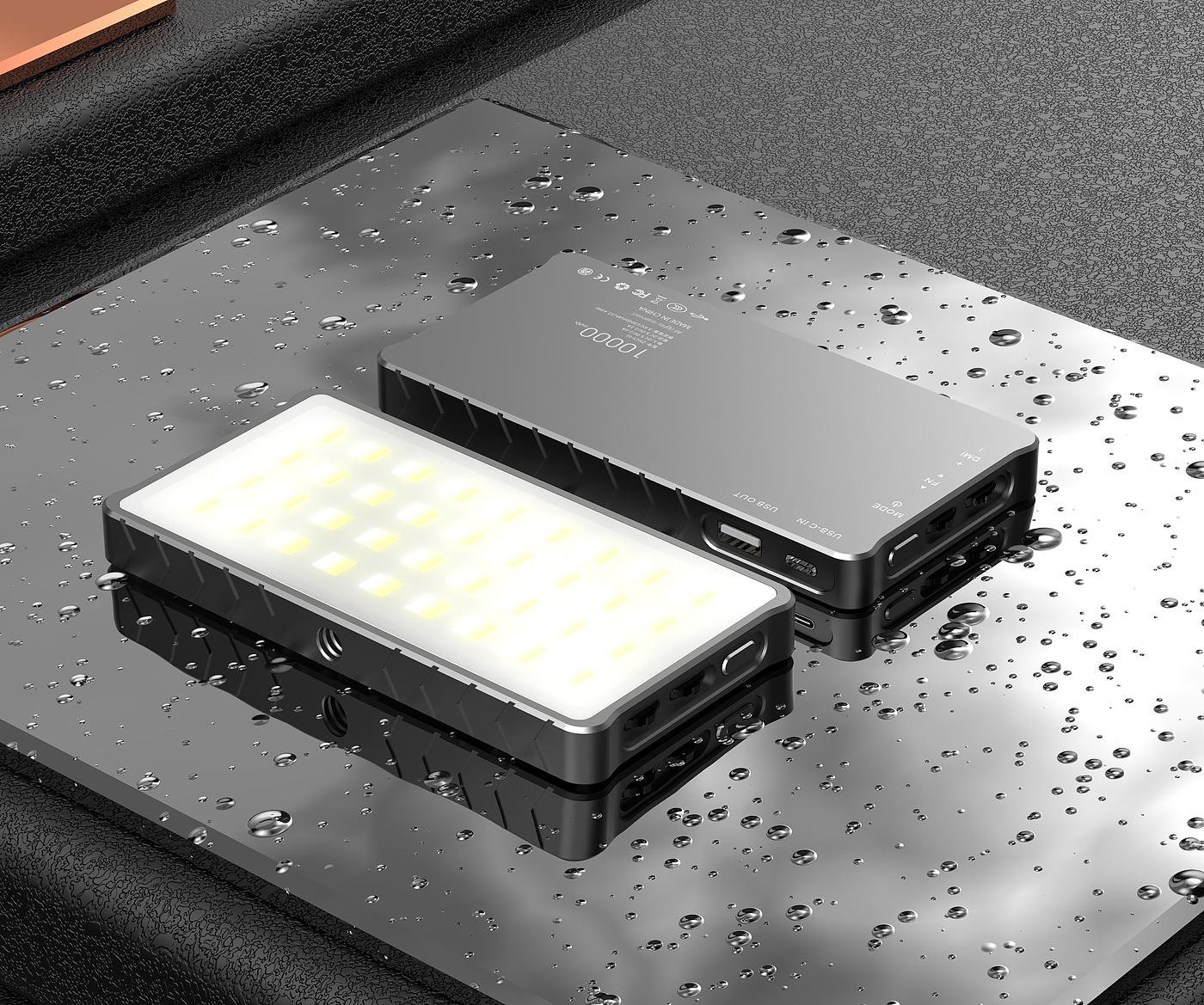 portable battery，fill-in light，lamp，