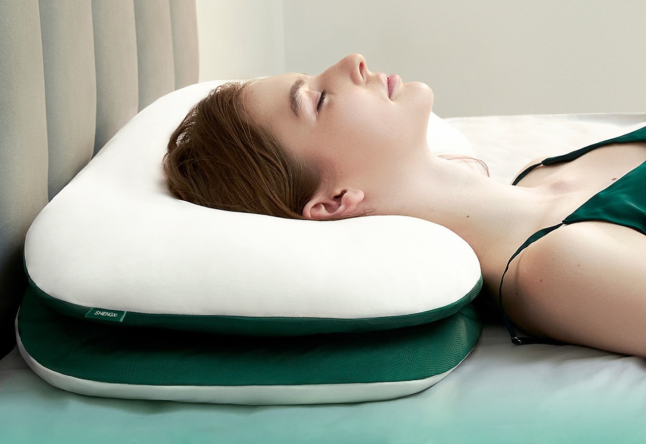 pillow，brace，down，Ergonomics，comfortable，