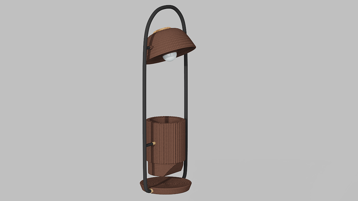 The material is sustainable, easy to disassemble and practical.，