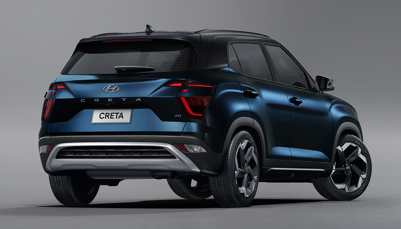 automobile，industrial design，3d，cgi，modern，CRETA，